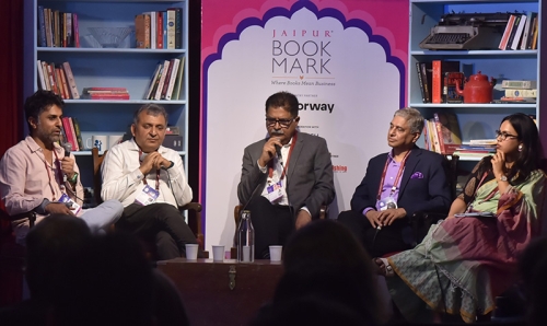 Thrills and Chills: Publishing and Marketing Thrillers with Chandan Pandey, Ram Murali, Sanjeev Paliwal, and Vikas Swarup in conversation with Sayari Debnath